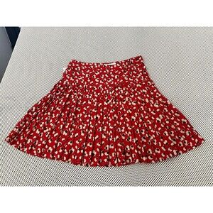 French Connection Womens Size 2 S Pleated Skirt Flare Accordion MIDI Career SM‎